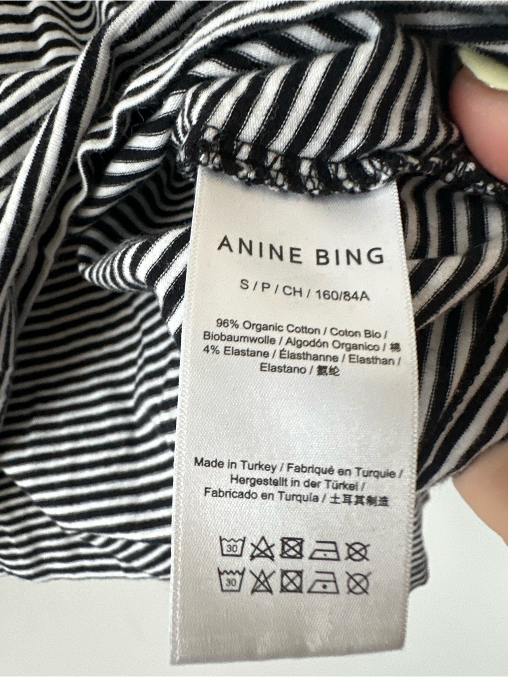 Anine Bing Rylan Tee - Picture 4 of 4